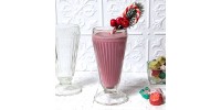 Verres à milk shake rétro (2 pcs)